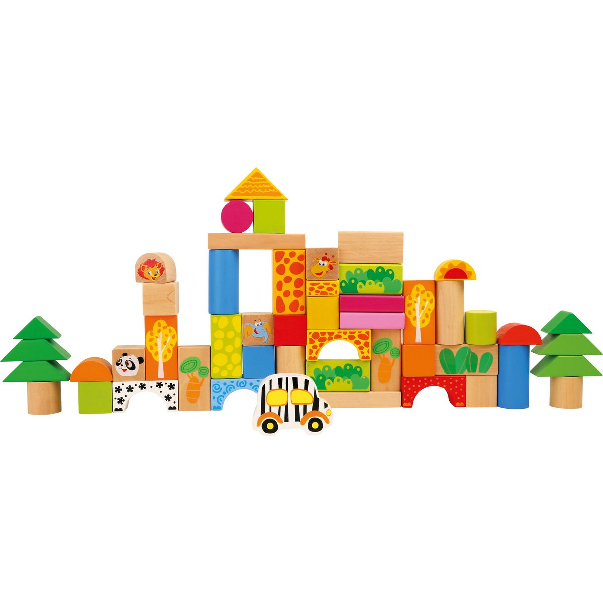Houten Speelgoedbouwstenen
