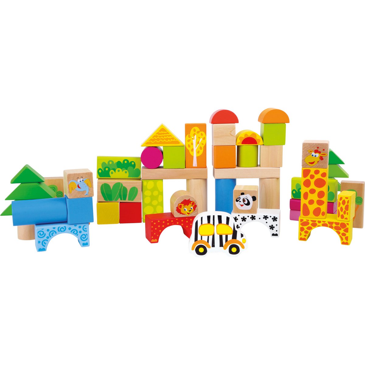 Houten Speelgoedbouwstenen
