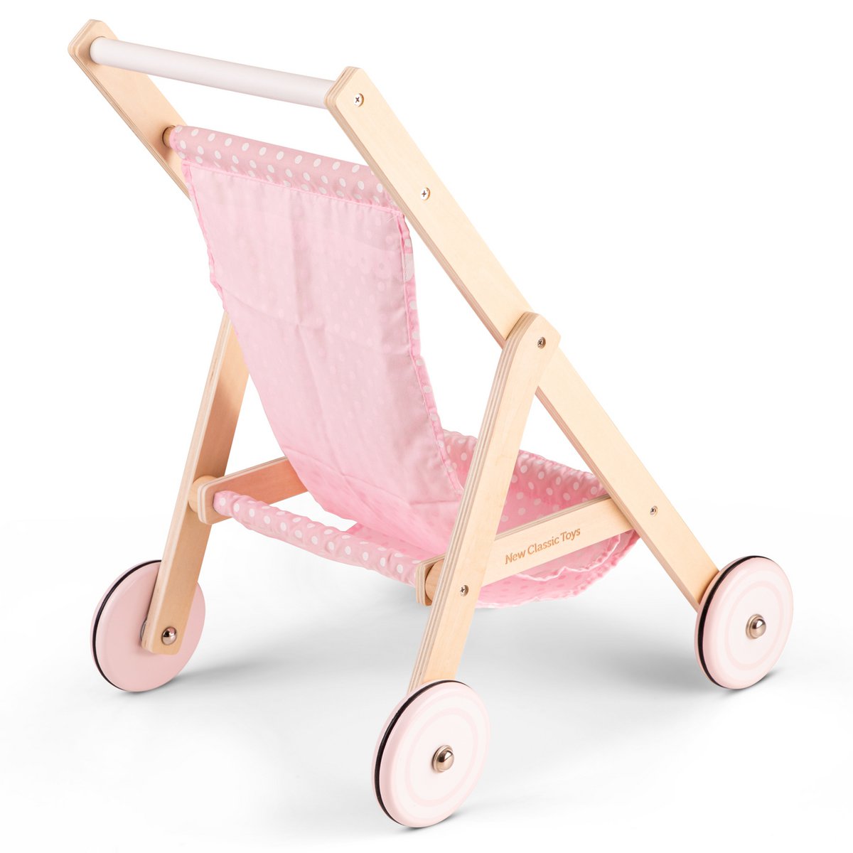 Poppenwagen Roze