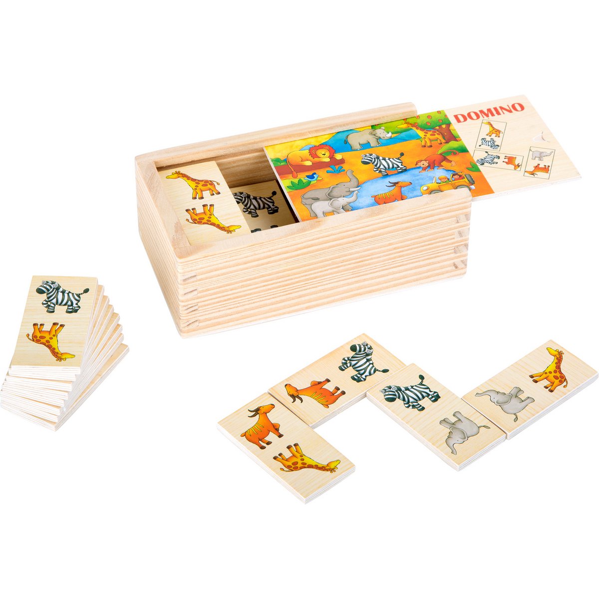 Domino Safari Bordspel
