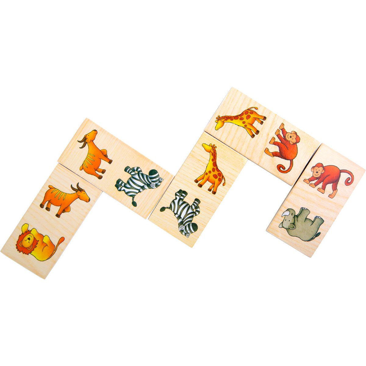 Domino Safari Bordspel