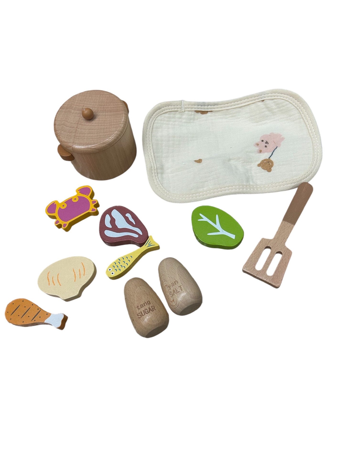 Houten Speelkeukentje met Accessoires