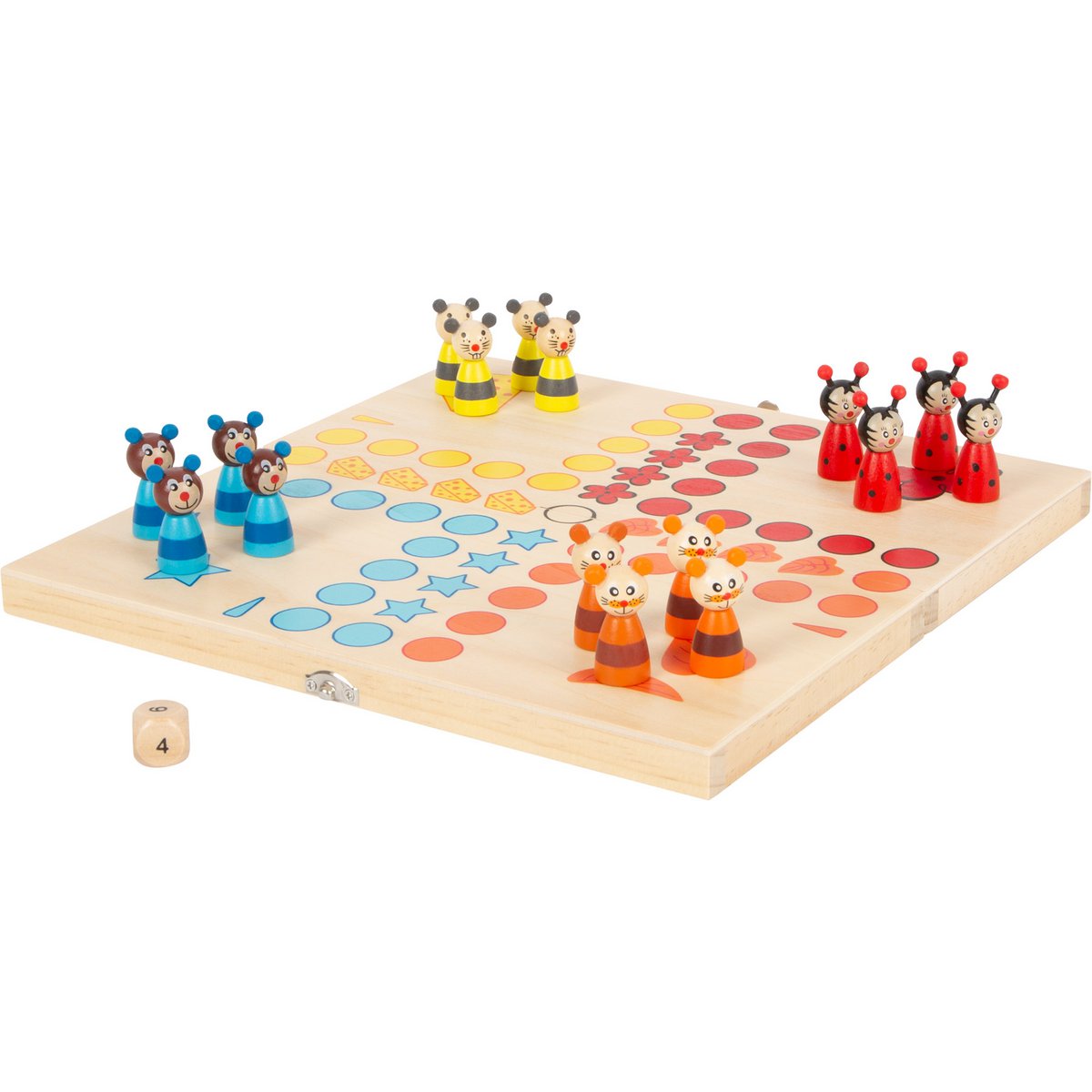 Houten Ludo Dieren Spel