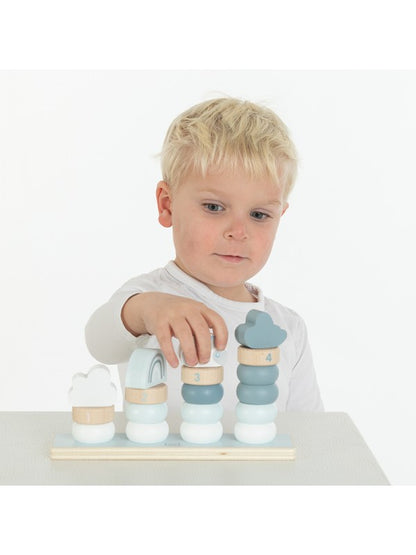 Little Stacking Rings Blauw