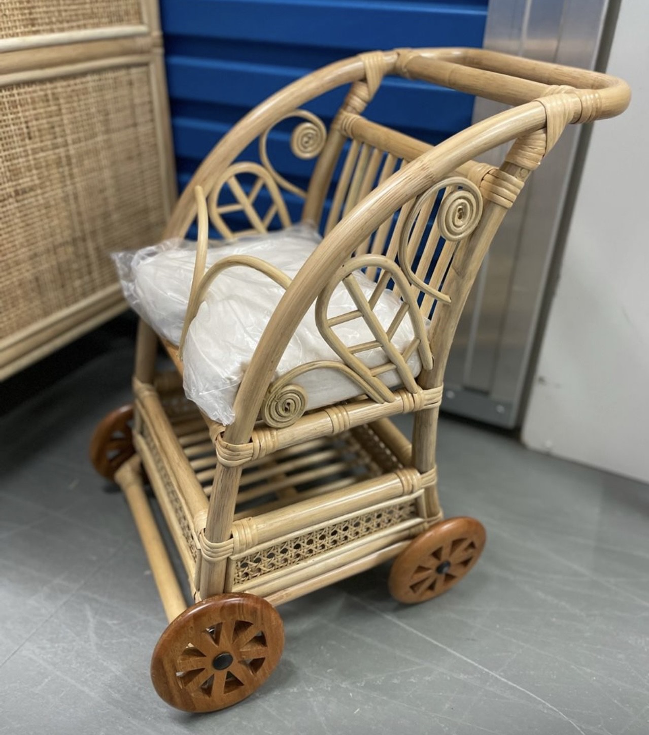 Rotan Poppenbuggy Anna